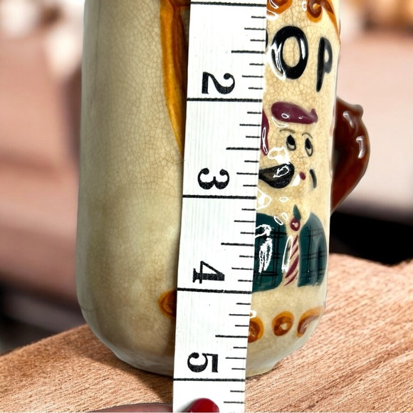 Pop Coffee Cup Mug Vintage Japan MUSTACHE Cup W Handle  16 Oz - Picture 3 of 7